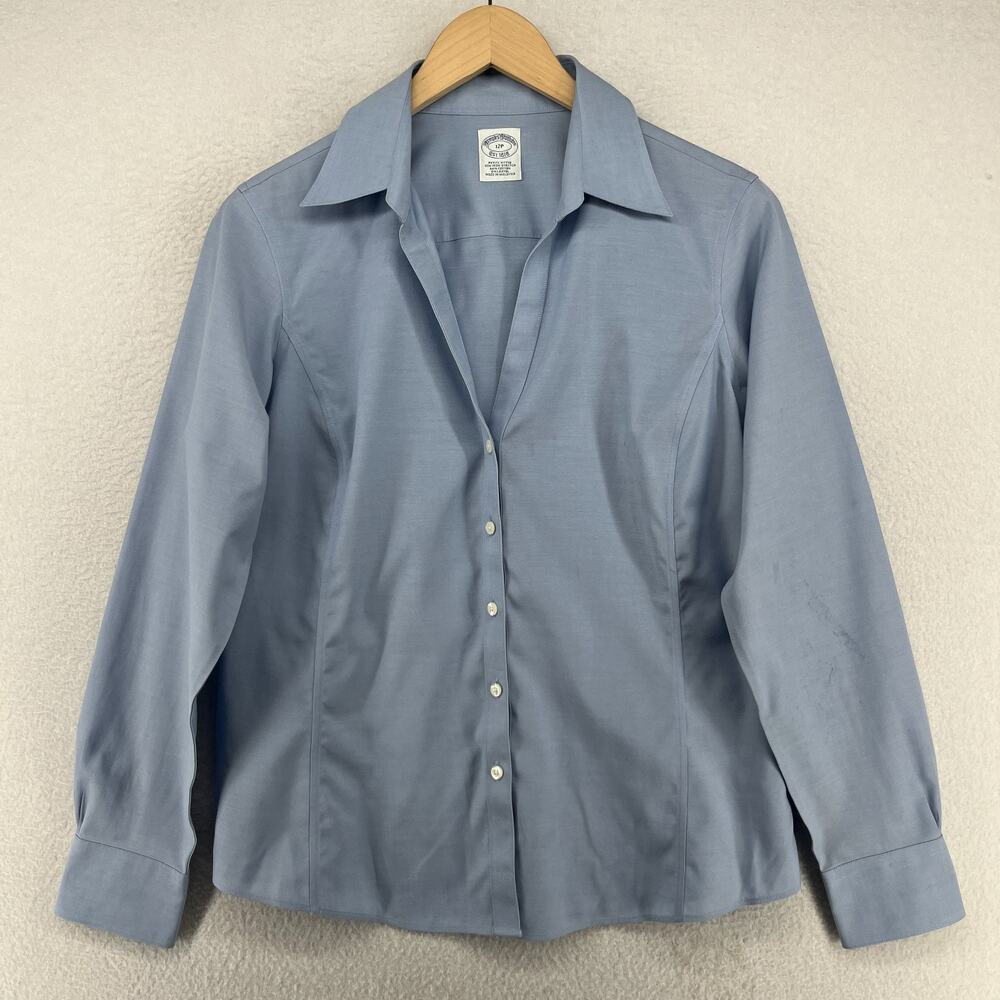 Brooks Brothers Blue Women's Blouse
